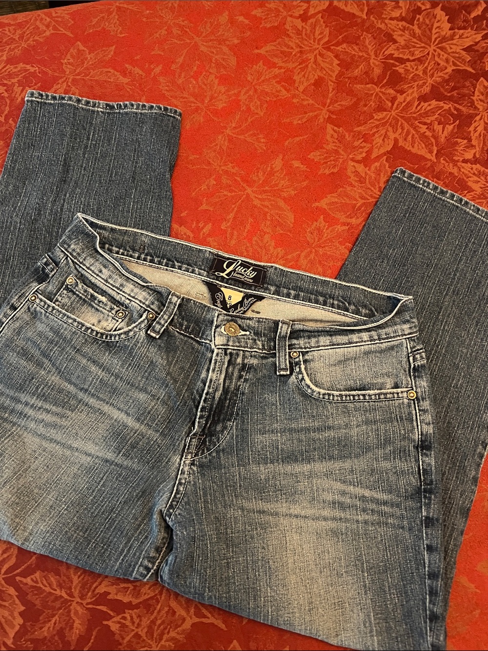 Women’s lucky brand crop jeans by Gene Montesano 8